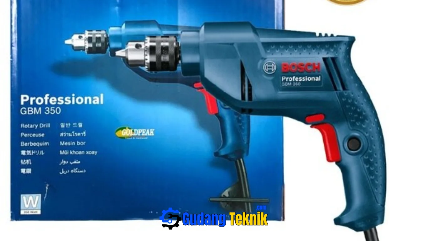 spesifikasi bor Bosch GBM 350 untuk pekerjaan presisi