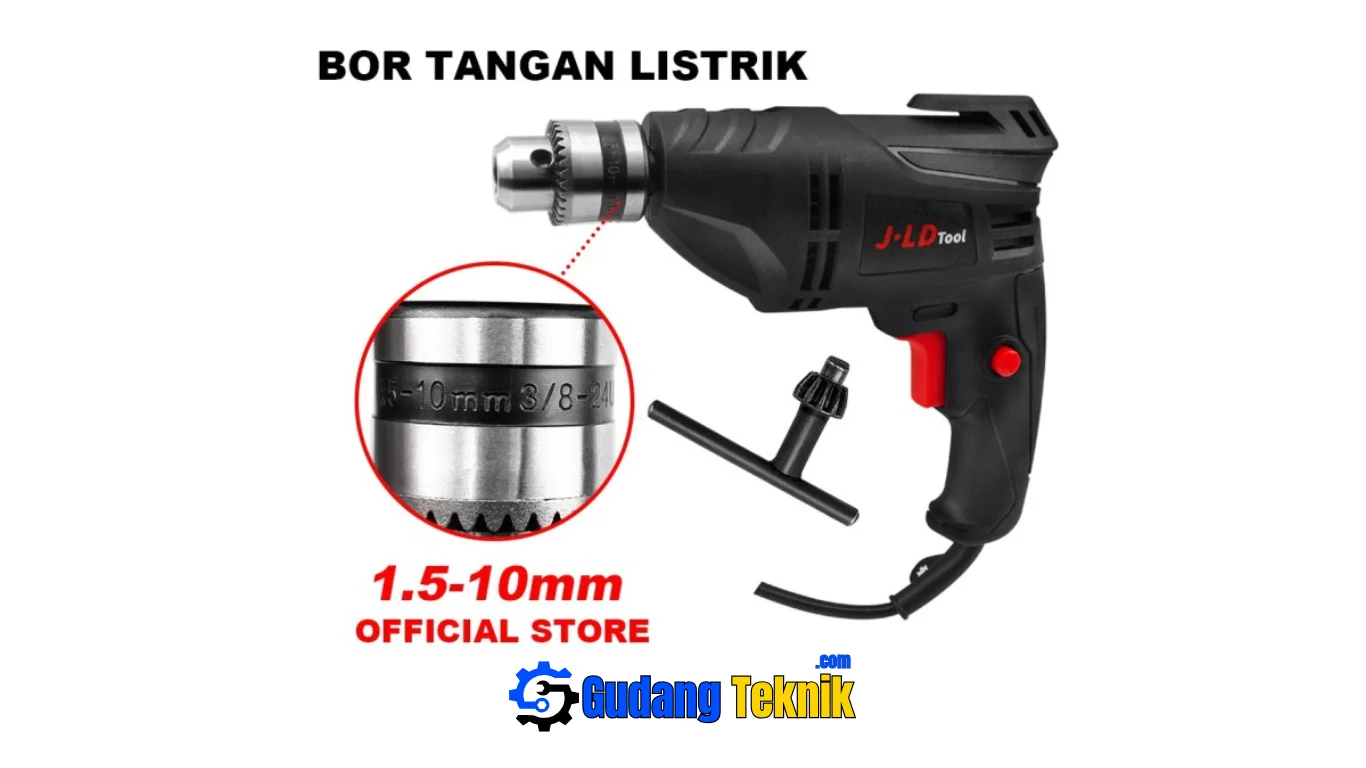 spesifikasi bor JLD 10mm untuk pekerjaan pengeboran presisi