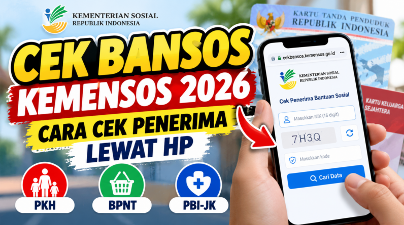 Cek Bansos Kemensos 2026